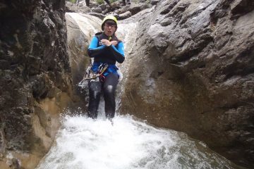 Abstieg Barranco de Las Gloces