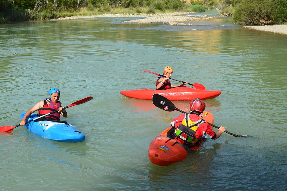 curso iniciacion al kayak