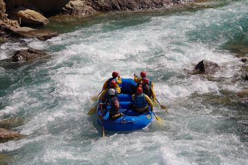 Rafting en el Rio Esera Campo Huesca