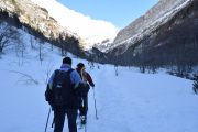 Raquetas de nieve en Pirineos