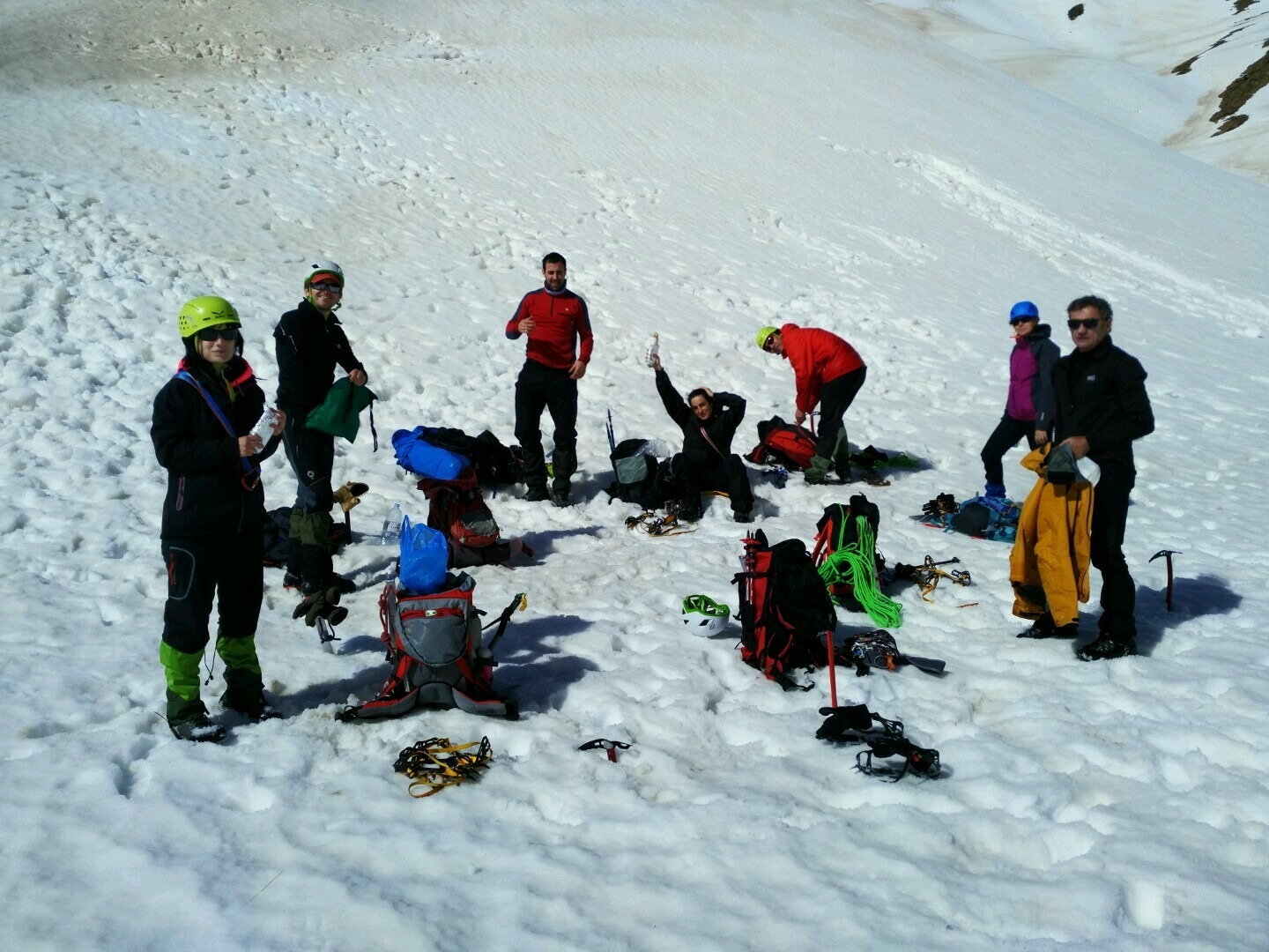 Cours d'alpinisme