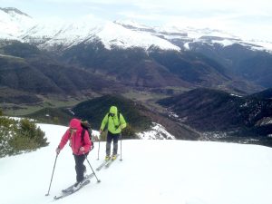 cours de ski de montagne