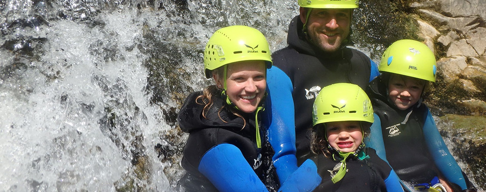 Canyoneering in the Pyrenees family