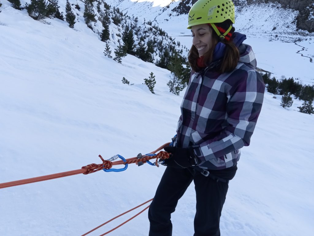 initiation mountaineering course