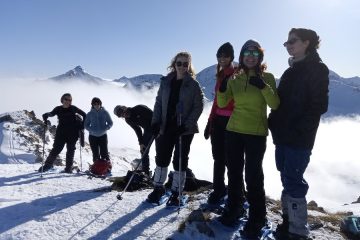 Snowshoe excursion