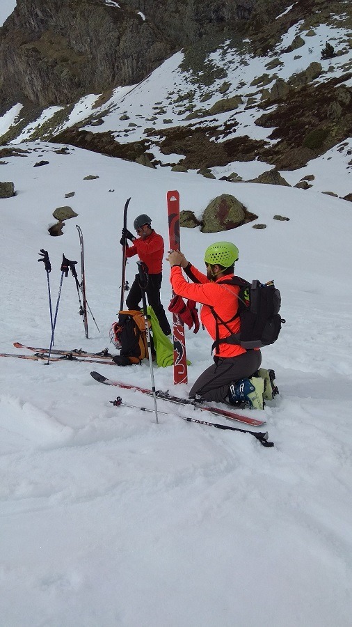 mountain ski improvement course