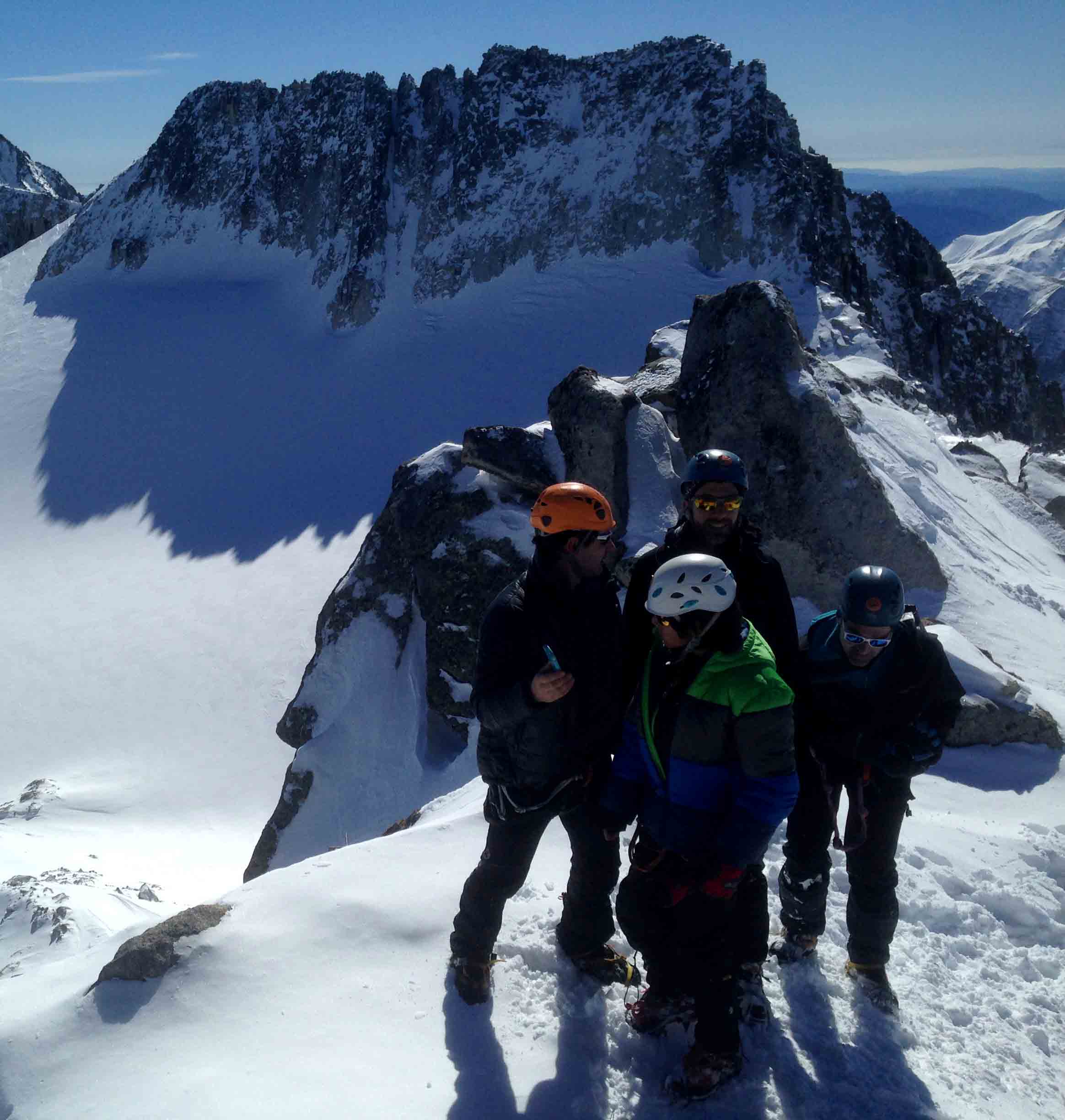 Verdulero lote hierro Cursos de Alpinismo - Guías de Torla Ordesa - Guías de montaña
