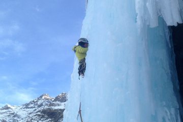 ice climbing course